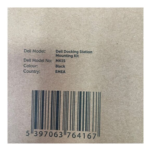 Dell Docking Station Mounting Kit MK15 Black with Instructions NEW - Picture 5 of 6